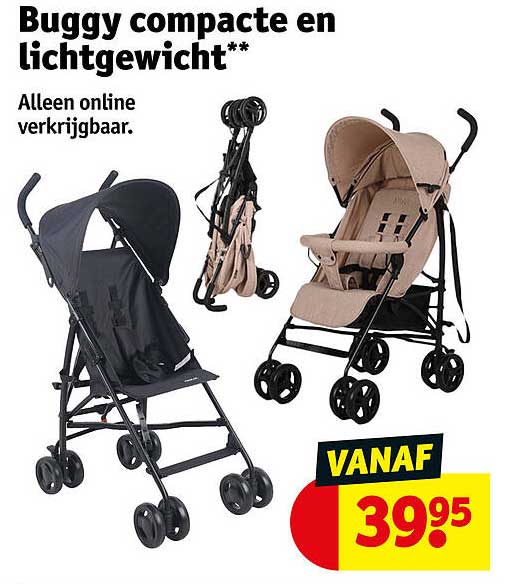 Buggy compacte en lichtgewicht**