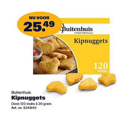 Buitenhuis Kipnuggets