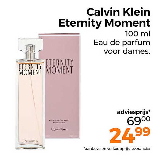 Calvin Klein Eternity Moment 100 ml Eau de parfum voor dames.