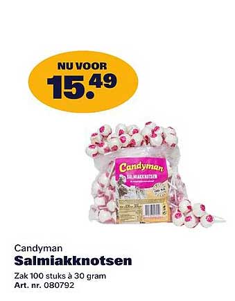 Candyman Salmiakknotsen