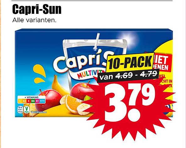 Capri-Sun Alle varianten. 10-PACK