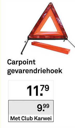 Carpoint gevarendriehoek