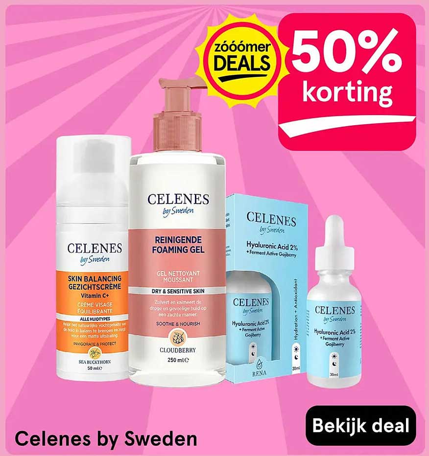 Celenes by Sweden 50% korting