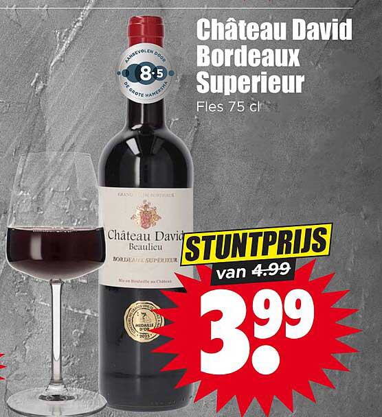 Château David Bordeaux Superieur Fles 75 cl