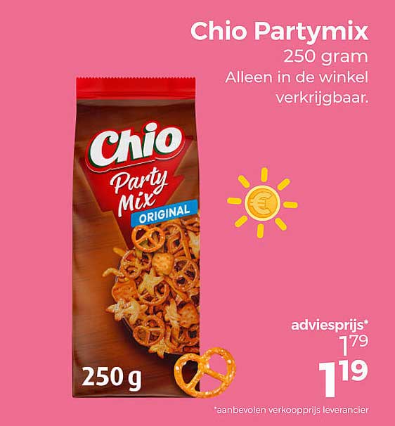 Chio Partymix 250 gram