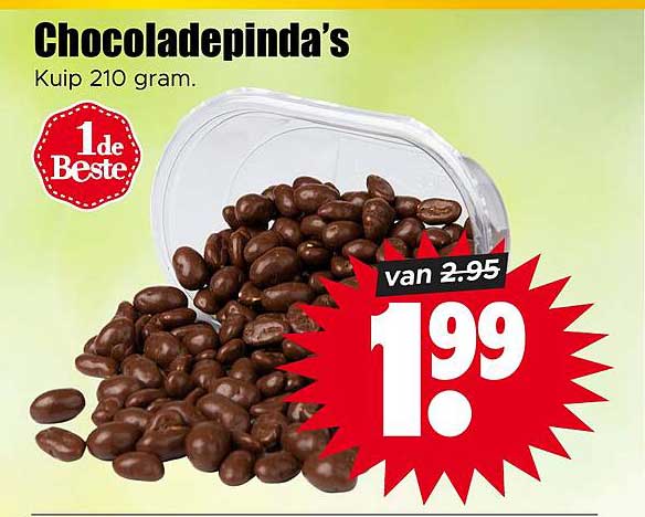 Chocoladepinda’s Kuip 210 gram