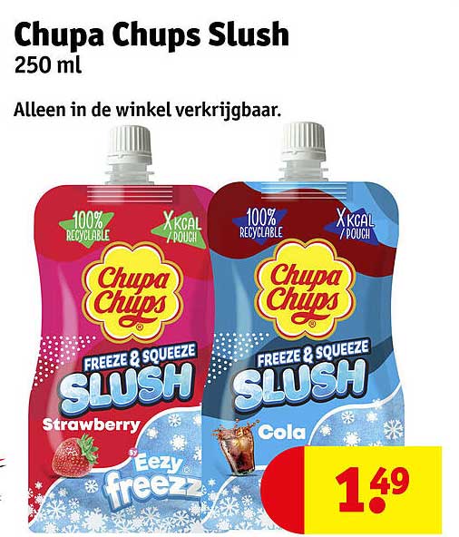 Chupa Chups Slush 250 ml