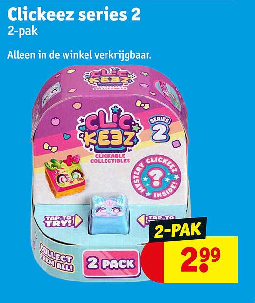 Clickeez series 2 2-pak