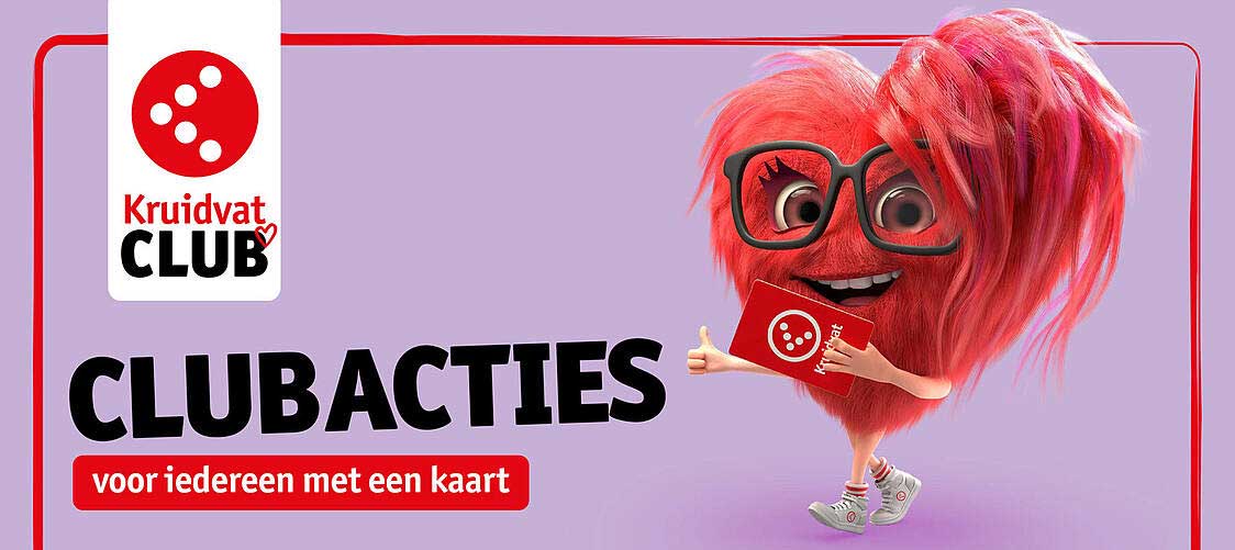 CLUBACTIES voor iedereen met een kaart