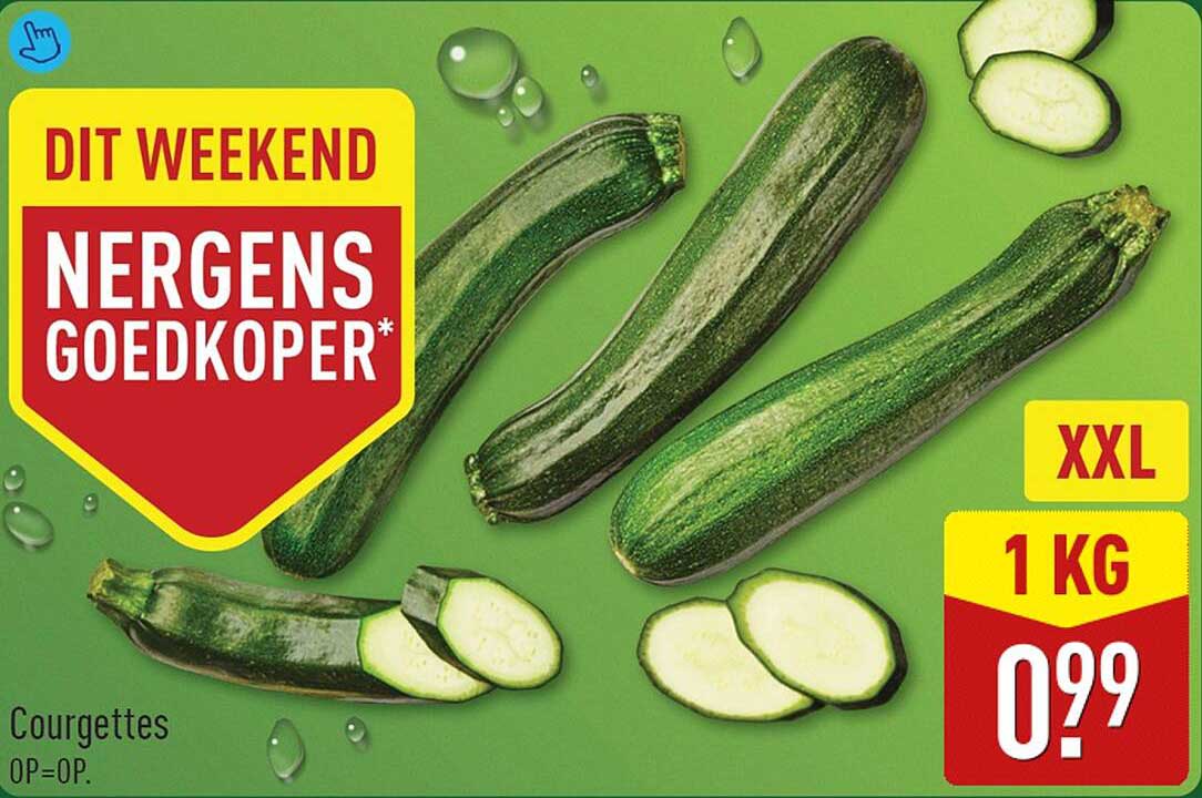 Courgettes XXL 1 KG