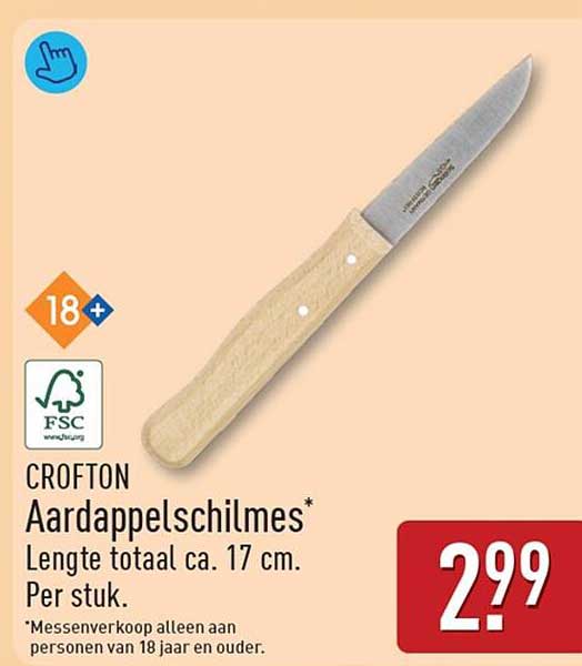 CROFTON Aardappelschilmes*