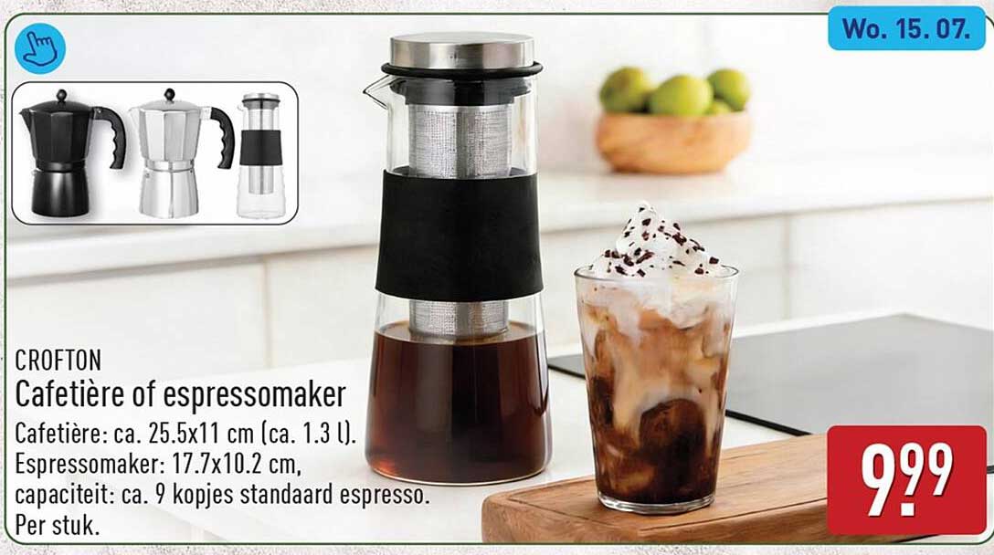 CROFTON Cafetière of espressomaker