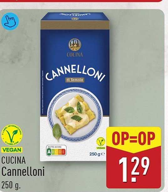 Cucina Cannelloni 250 g OP=OP