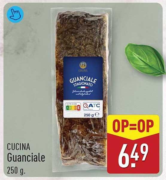 CUCINA Guanciale 250 g. OP=OP