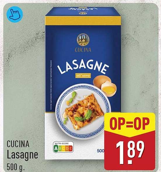 CUCINA Lasagne 500 g.