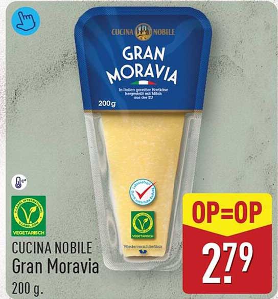 CUCINA NOBILE Gran Moravia 200 g