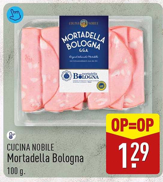 CUCINA NOBILE Mortadella Bologna 100 g OP=OP