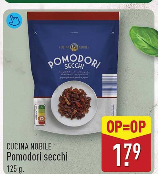 CUCINA NOBILE Pomodori secchi 125 g. OP=OP