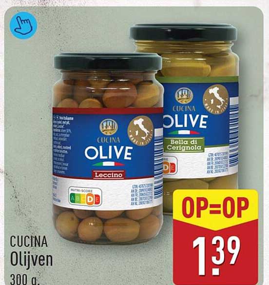CUCINA Olijven 300 g OP=OP