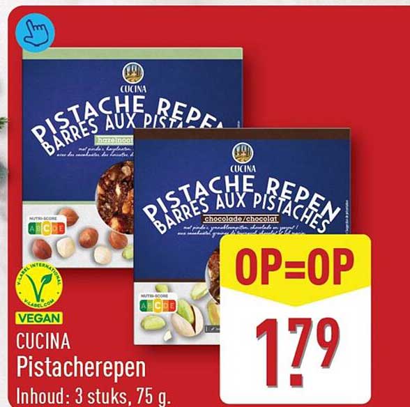 Cucina Pistacherepen