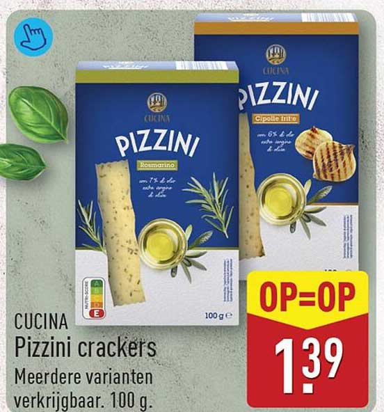 CUCINA Pizzini crackers