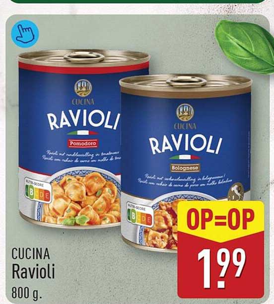 CUCINA Ravioli