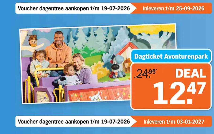 Dagticket Avonturenpark