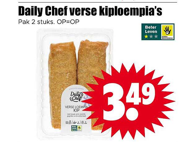 Daily Chef verse kiploempia’s