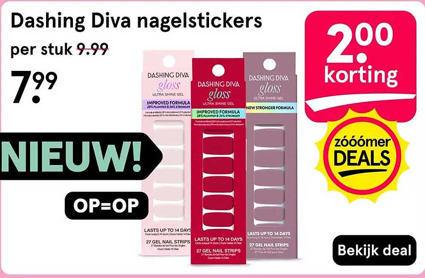 Dashing Diva nagelstickers 2.00 korting