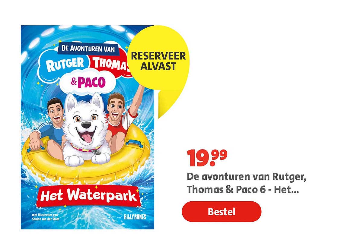 De avonturen van Rutger Thomas & Paco 6 - Het Waterpark