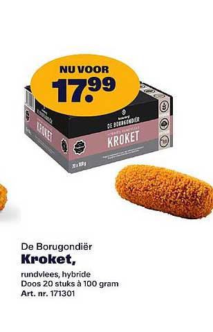 De Borgondiër Kroket,