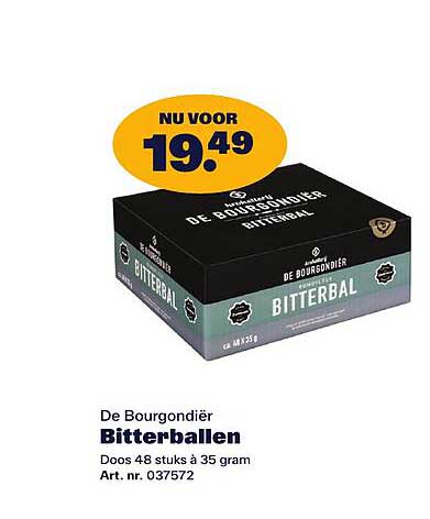 De Bourgondiër Bitterballen