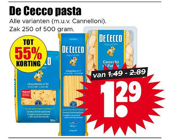 De Cecco pasta