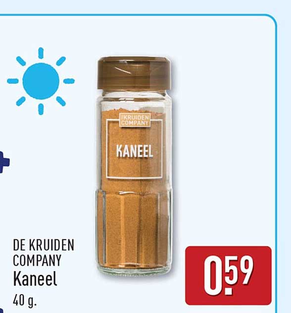 De Kruiden Company Kaneel 40 g.