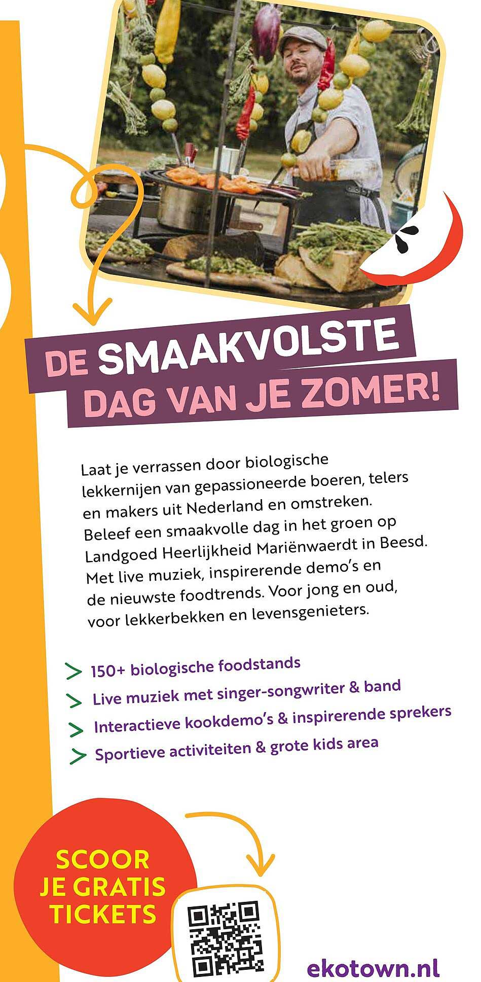 DE SMAAKVOLSTE DAG VAN JE ZOMER!