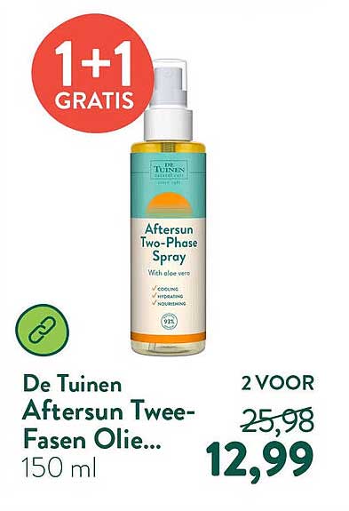 De Tuinen Aftersun Twee-Fasen Olie... 1+1 GRATIS