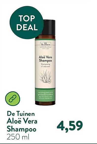 De Tuinen Aloë Vera Shampoo 250 ml