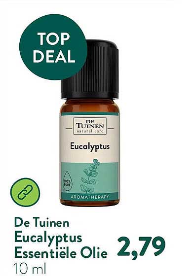 De Tuinen Eucalyptus Essentiele Olie 10 ml