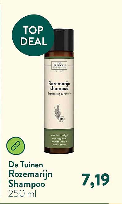 De Tuinen Rozemarijn Shampoo