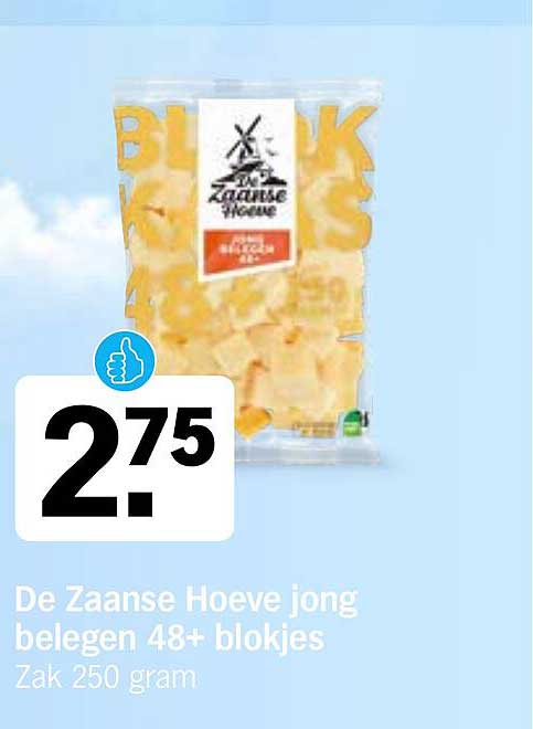 De Zaanse Hoeve jong belegen 48+ blokjes