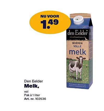 Den Eelder Melk, vol