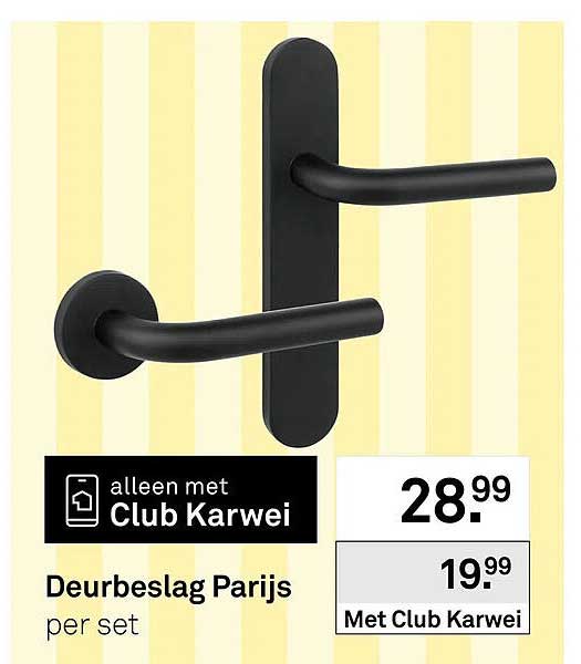 Deurbeslag Parijs