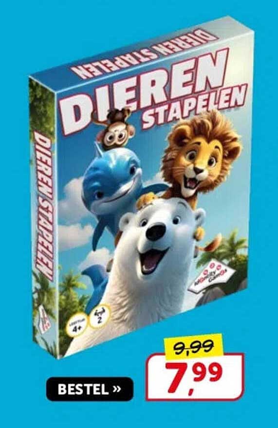 DIEREN STAPELEN