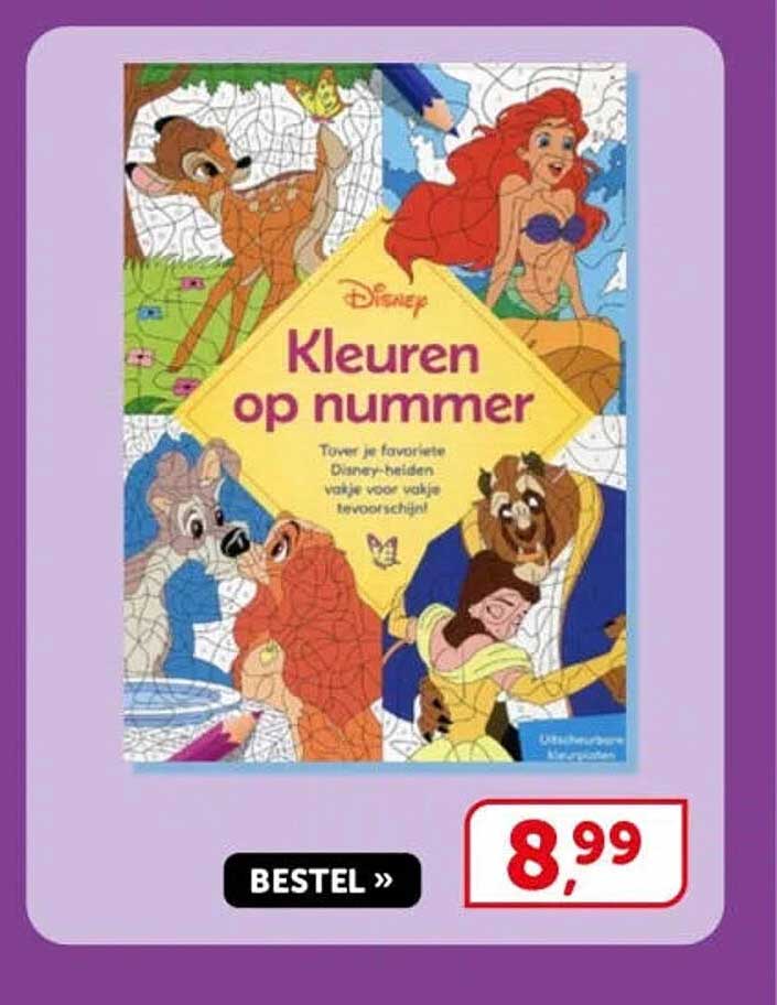 Disney Kleuren op nummer