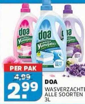 DOA WASVERZACHTER ALLE SOORTEN 3L