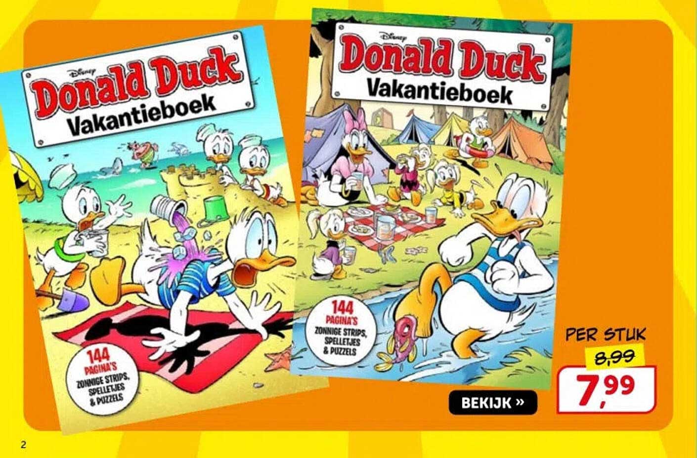 Donald Duck Vakantieboek