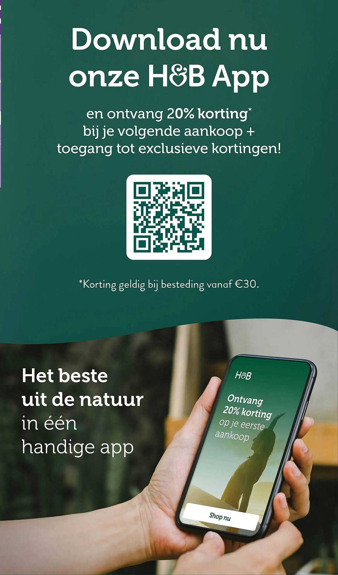 Download nu onze H&B App