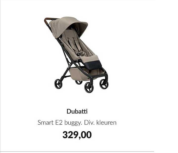 Dubatti Smart E2 buggy. Div. kleuren