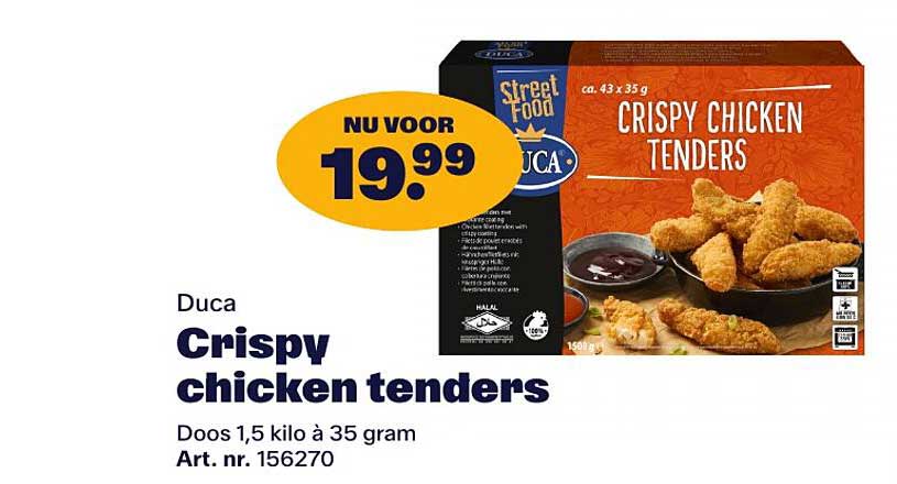Duca Crispy chicken tenders