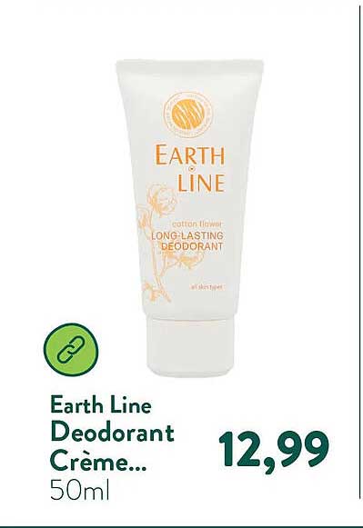 Earth Line Deodorant Crème... 50ml